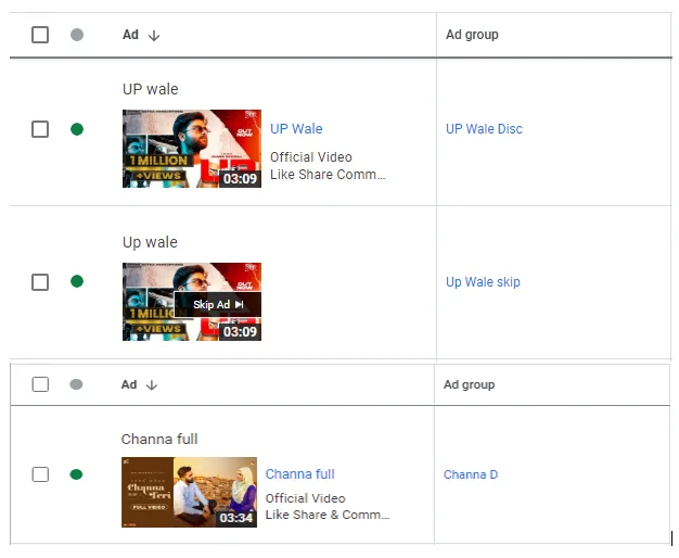 Youtube Video Skip And Discovery Ad Visual